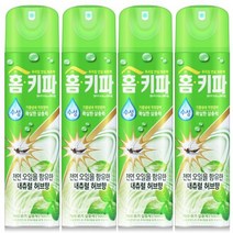 홈키파 내츄럴 허브향 살충제, 4개, 1개입