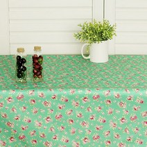 찬미디자인 D방수식탁보 플라워, 플라워 C, 큰4인 108x170cm
