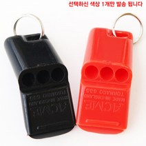 애크미 ACME 휘슬 NO.635 영국제 심판용호각 호루라기, 블랙, 사이즈/Black