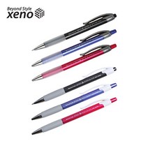 제노 ZERO-G 볼펜 0.7mm 1.0mm 12개(1타)/9색 볼펜, 1, 4_흑색1.0mm(12개입)