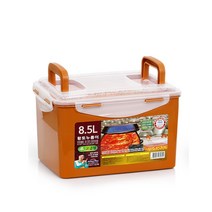 키친앤리빙 김치통 황토 절임독, 8.5L, 1개
