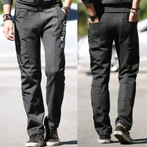 런닝맨 남성용 짚스긴 트레이닝 바지