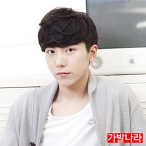가발나라 투블럭 부분가발, 선택07.유러피안(내츄럴브라운)/M, 1개