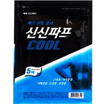부착형 소염진통 신신 파스 파프 유앤미몰, COOL(5매)