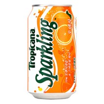 롯데 트로피카나 스파클링355mlx24캔(오렌지), 24캔, 355ml