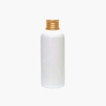 DT100 알루미늄캡 100ml, 백색용기 골드캡