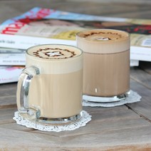 보르고노보 마끼아또 유리머그잔 350ml 2P세트