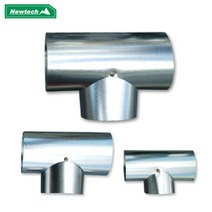 뉴테크 연탄난로 화목난로 연통 12종 연통모음, T자 125mm