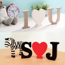 브로키 이니셜 우드 데코 아이템, 블랙타이포_Z