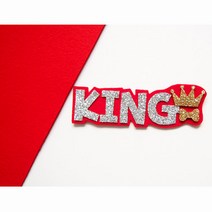 애플그린 국산팰트지 7종 네임핀, 2mm 소프트 펠트지-레드