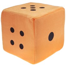 대형주사위 20cm 주사위게임 체육용품 단체게임 주황, 단품, 1개