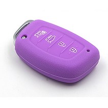 현대 LF쏘나타 스마트키 실리콘케이스, key-08 퍼플