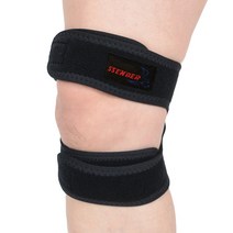 SSENBER 고급형 X형무릎보호대, BLACK