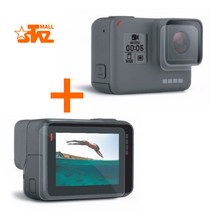 Stazmall 고프로6 블랙 렌즈+LCD 보호필름 고프로5블랙 호환 액션캠, GoPro