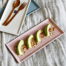 로얄베일 샤롯데 생선접시, 피치핑크, 1개