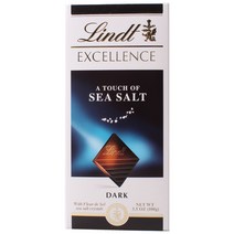 린트 엑셀런스 A 터치 씨솔트 다크 초콜릿, 100g, 1개