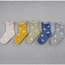 비바세븐 S스타돌돌이(5족) 아동 유아 양말 세트 공용양말
