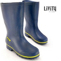 LIVITY 남녀공용 초경량EVA 부츠 레인부츠 작업화 텃밭장화 R-4134