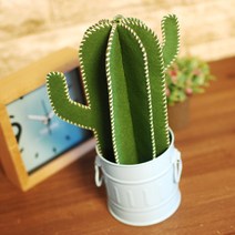 오즈펠트 선인장 가습기 만들기 DIY패키지, 패키지+실1개+바늘2개