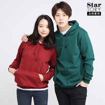 스타토리 베이직후드티 남녀공용 S-3XL 커플티 빅사이즈티 후드티