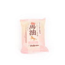 일본 완제품) 펠리칸 마유비누 (거품이 정말 많이나와서 건성피부 강추 제품!), 80g, 1개