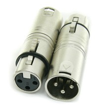 더블스피드 XLR 마이크 연결 변환 젠더 캐논잭, AH0012