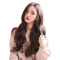 고운머리 여성용 프론트레이스 줄리엣 통가발, 골드카라멜, 1개