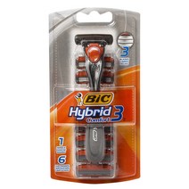 빅 하이브리드3 컴포트 면도기, 6개입, 1개