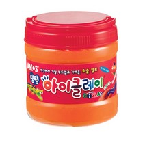 아모스 20000 탱탱아이클레이 버켓 400g, 주황, 1개