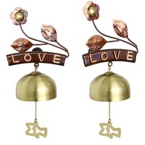 KM데코 워낭종 러브 도어벨 문종 현관종 풍경종 출입문종 현관문종 물고기풍경 풍수인테리어