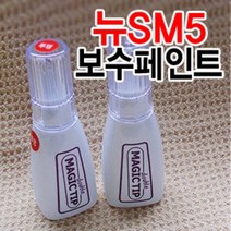 뉴SM5 카페인트 붓팁 순정색상 도색 보수페인트, 삼성[KXC]울트라실버