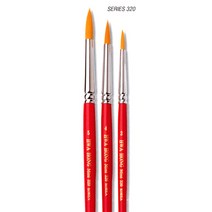 화홍 세필붓 320R, 1호, 12개입