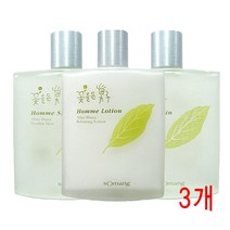 1+1+1 남성 화장품 스킨 로션 꽃을든남자 옴므 스킨 로션, 1개, 로션 140ml x 3개