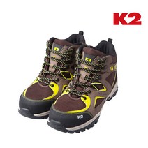 K2 K2-67 브라운 K2안전화 6인치안전화, 1개