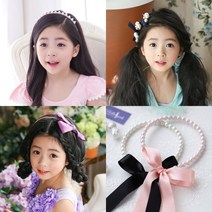 벨라걸스 진주 헤어밴드