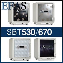 [K&J 금고] SBT530 BST670 가정용 미니금고 소형금고 내화금고, SBT670_MF_화이트