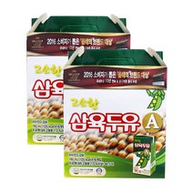 삼육 고소한두유A 190ml, 32개