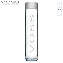 [VOSS 워터 800ml(STILL)-3pcs]/생수/탄산수/심층수/빙하수/프리미엄생수/물/