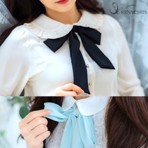 레나크리스 쉬폰 리본타이(4color)스카프 트윌리
