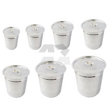 천성정밀 BMP 스테인레스통 스텐304, 2호 뚜껑