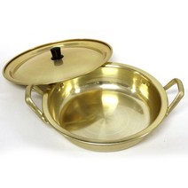 대원경금속 양은 전골냄비 양은냄비 황냄비 라면냄비 찌개냄비, 20cm
