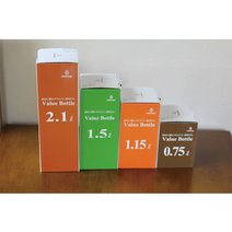 일본[타이거크라운]밀폐유리병Value Bottle/원두 매실 딸기잼 파스타 보관병/보틀, 1150ml