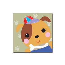 DIY 명화그리기 세트 유화 동물 그림그리기, C09 행복한 바둑이