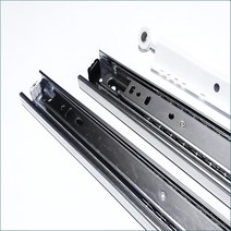 나래장식 2단 3단 서랍 철 백색레일, 백색레일 250mm