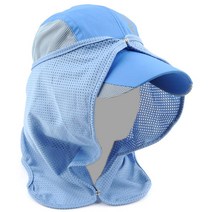 나스카 자외선차단 얼굴 햇빛 가리개, 블루