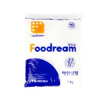 푸드림 하얀설탕, 1kg, 1개