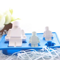 [캔들이케아] 천연 비누 만들기 재료 DIY 모음 비누베이스 / 기타재료, 5구 레고 인형 몰드