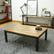 로뎀나무 엘리야 아카시아 원목좌탁 원목테이블 소파테이블 거실테이블 좌식 테이블, 600x600 좌탁