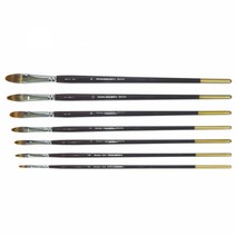 화홍/유화&아크릴붓 848F, 1개, 6호