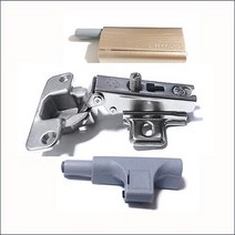 나래deco(대량주문 및 AS전문) 싱크대 가구 경첩 스무버댐퍼 신발장 도어댐퍼, (선택5) 일반경첩용 스무버댐퍼 회색(ㅁ)형